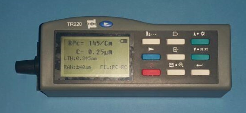 Surface roughness tester