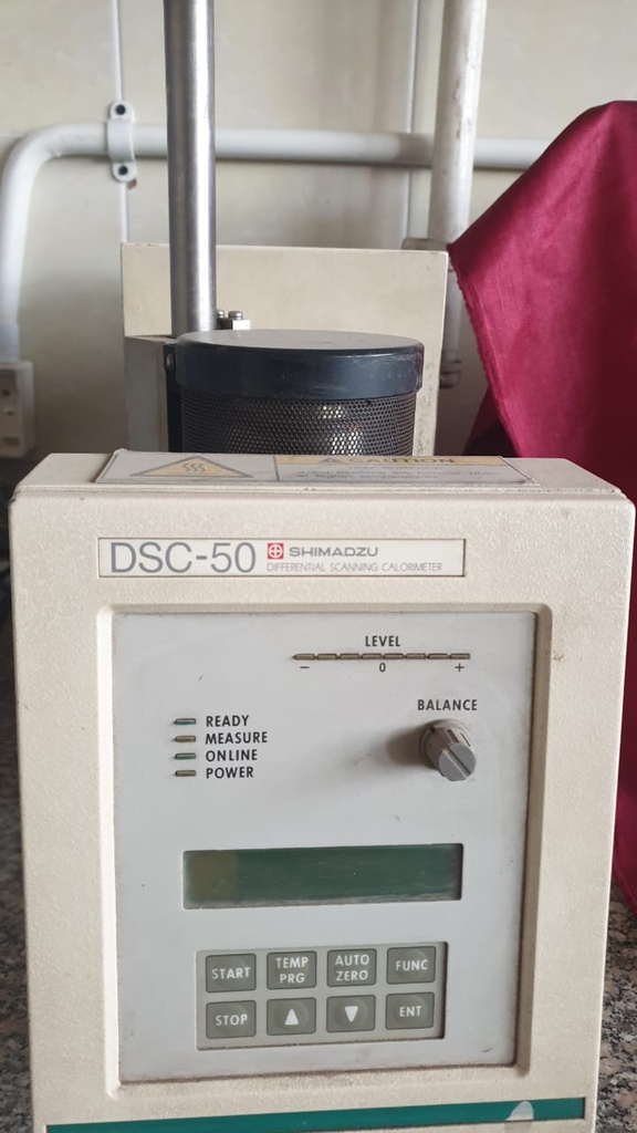 Shimadzu dsc-50 differential scanning calorimeter