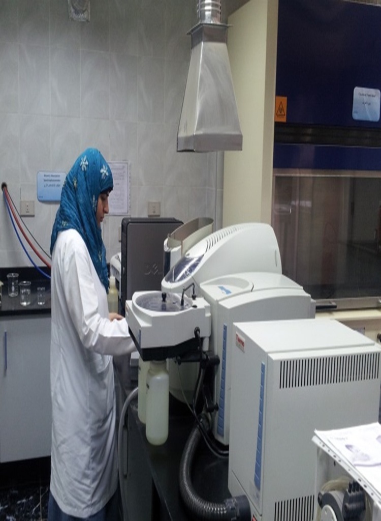 Atomic absorption spectrophotometer