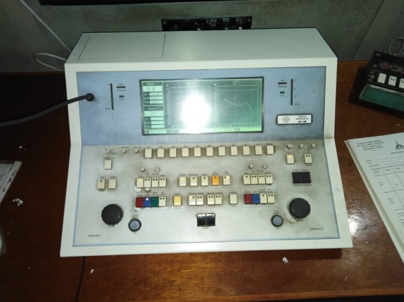 2 channels audiometer