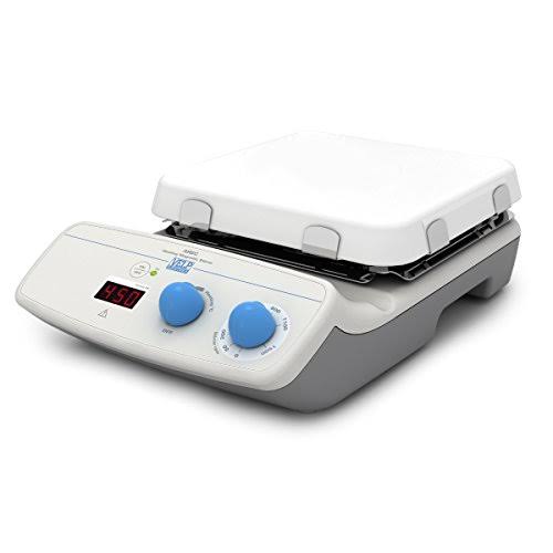 Hot plate with magnetic stirrer