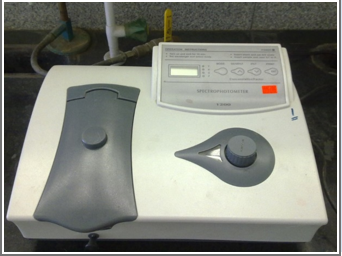 ٍٍspectrophotometer